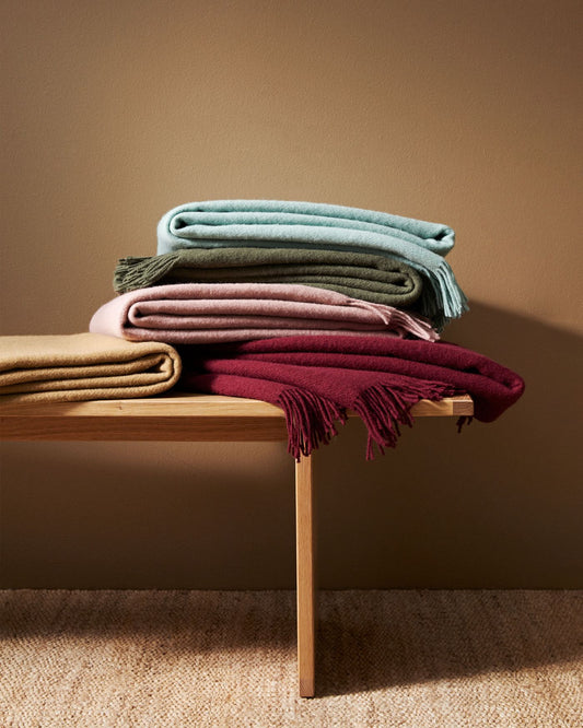 Kelp Throw Blanket - 100% New Zealand Wool