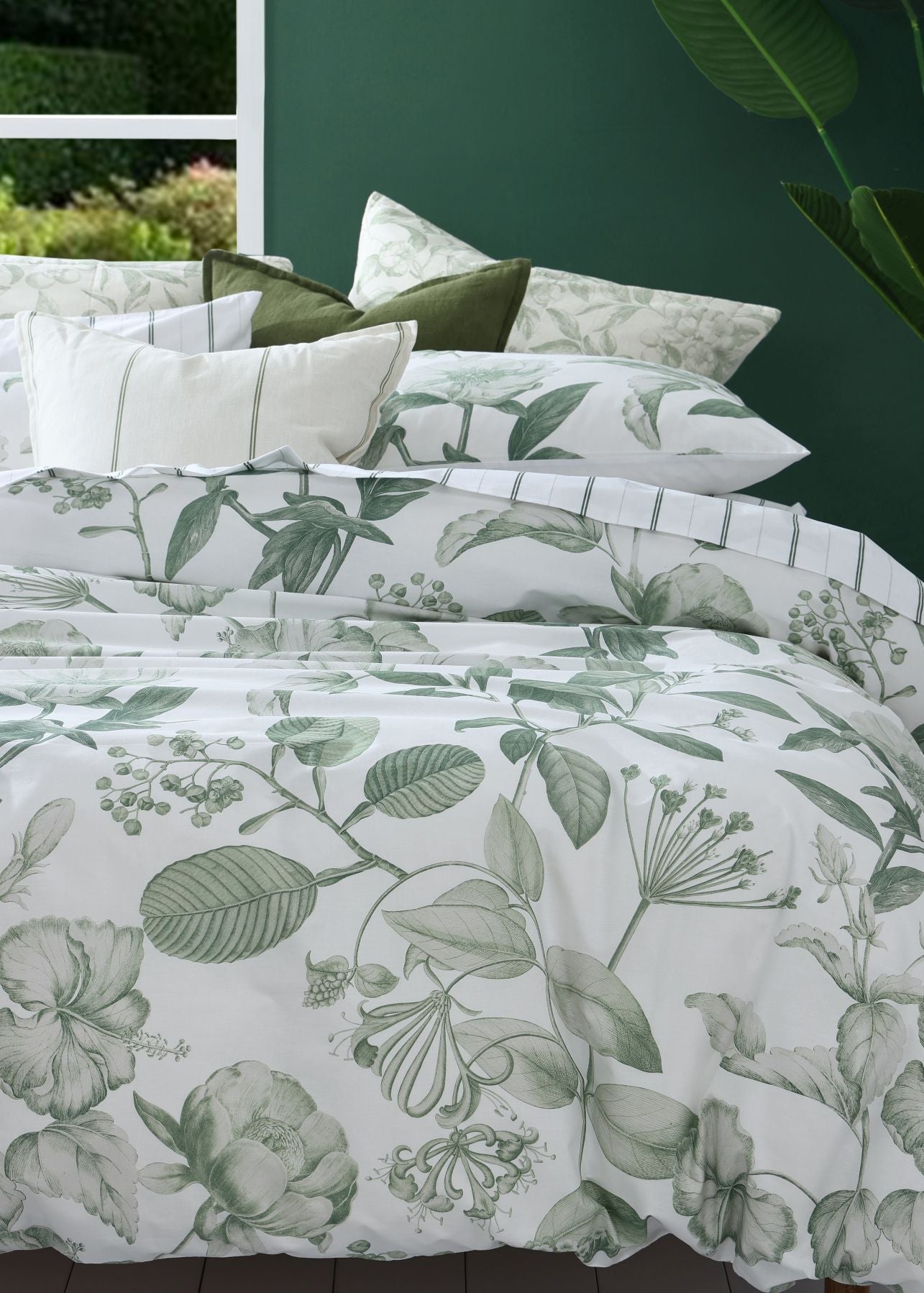 Botanical Duvet Cover Set – Leaf