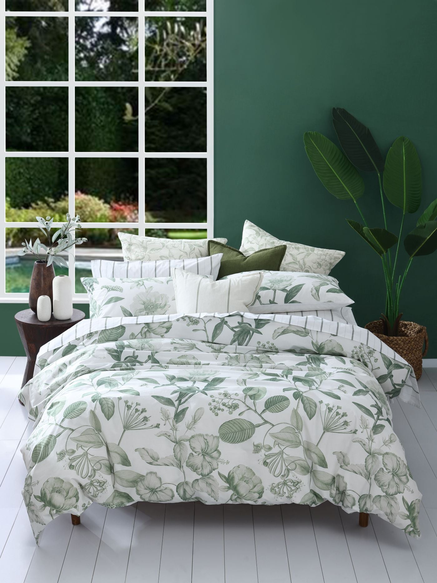Botanical Duvet Cover Set – Leaf