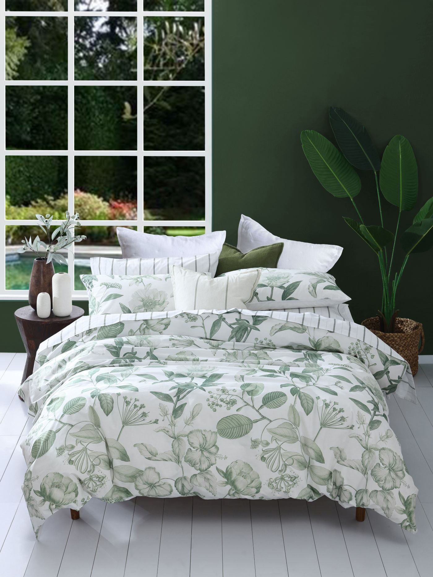 Botanical Duvet Cover Set – Leaf