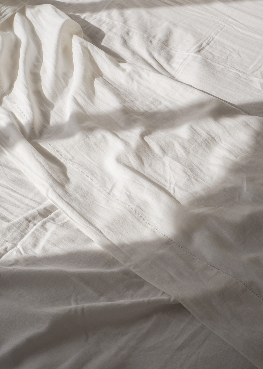 Union Luxury Cotton/Linen Fitted Sheet