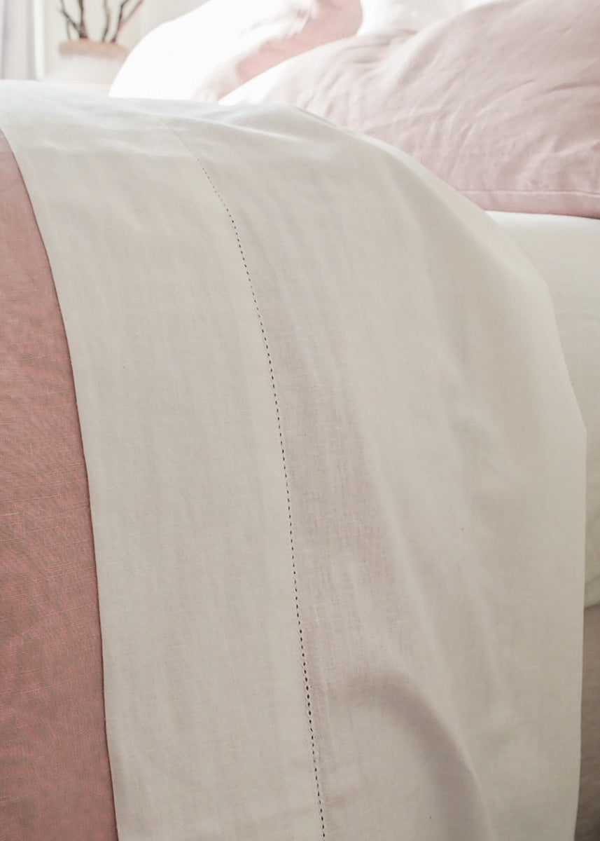 Union Luxury Cotton/Linen Fitted Sheet