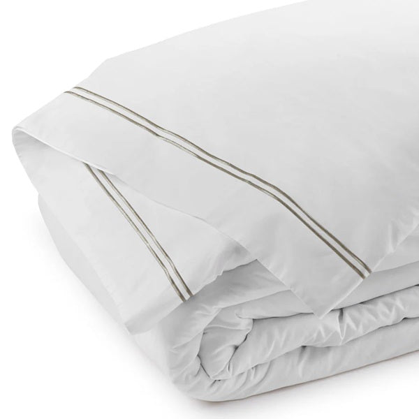 Classique Tailored Duvet Cover Set | Pewter