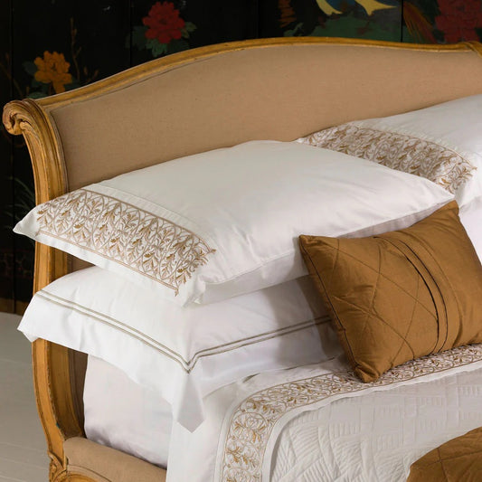 Classique Tailored Flat Sheet Set in Pewter