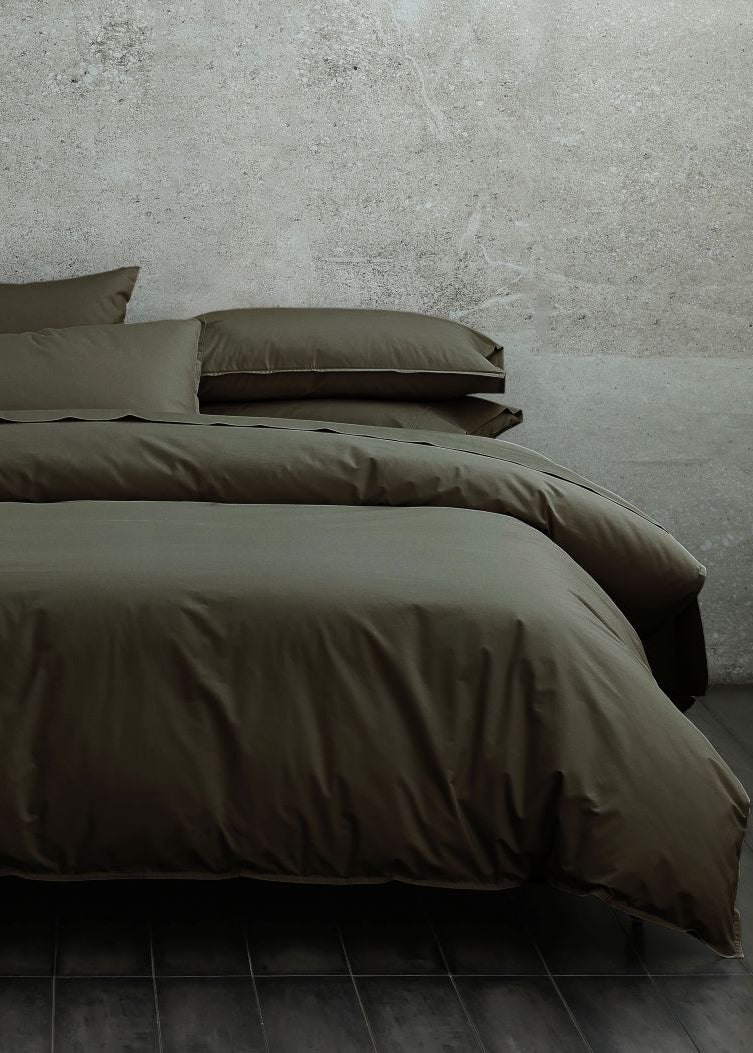 Everyday 250TC Cotton Duvet Cover Set | Ivy