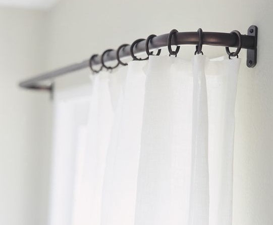 Ring Top Curtains | Pure Linen