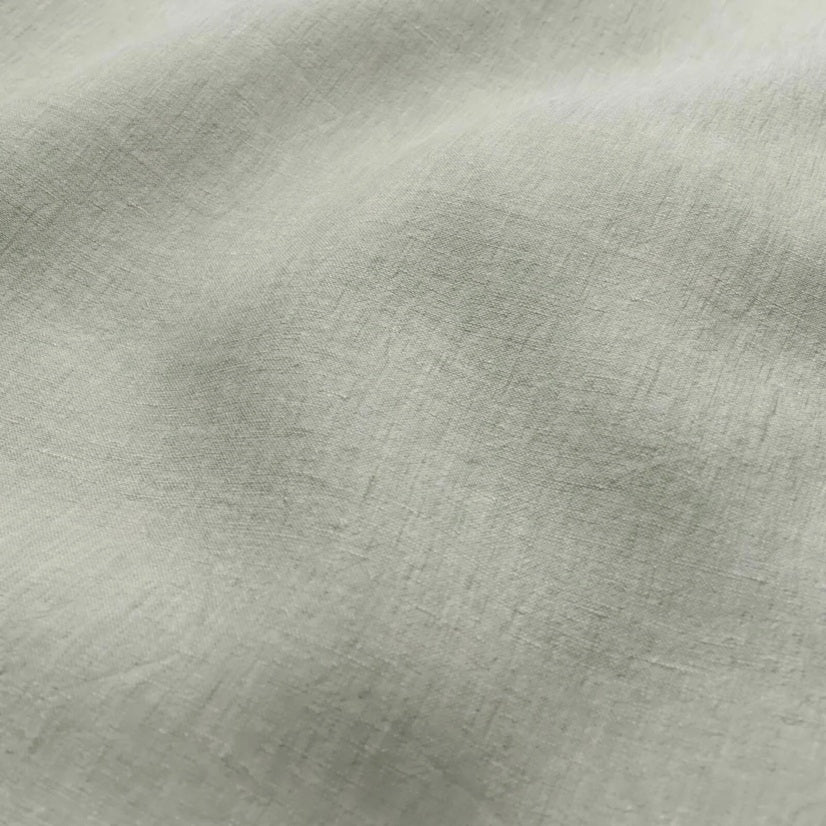 Granito Linen Bed Cover, Sage