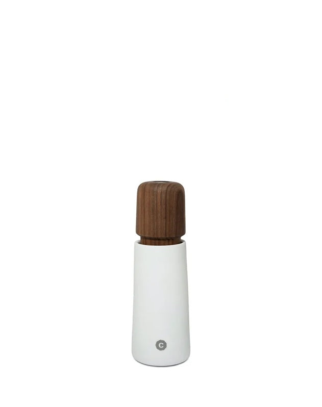Stockholm Salt & Pepper Grinders - Walnut / White Porcelain