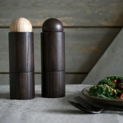 Aarhus Salt & Pepper Grinders - Dark Wood