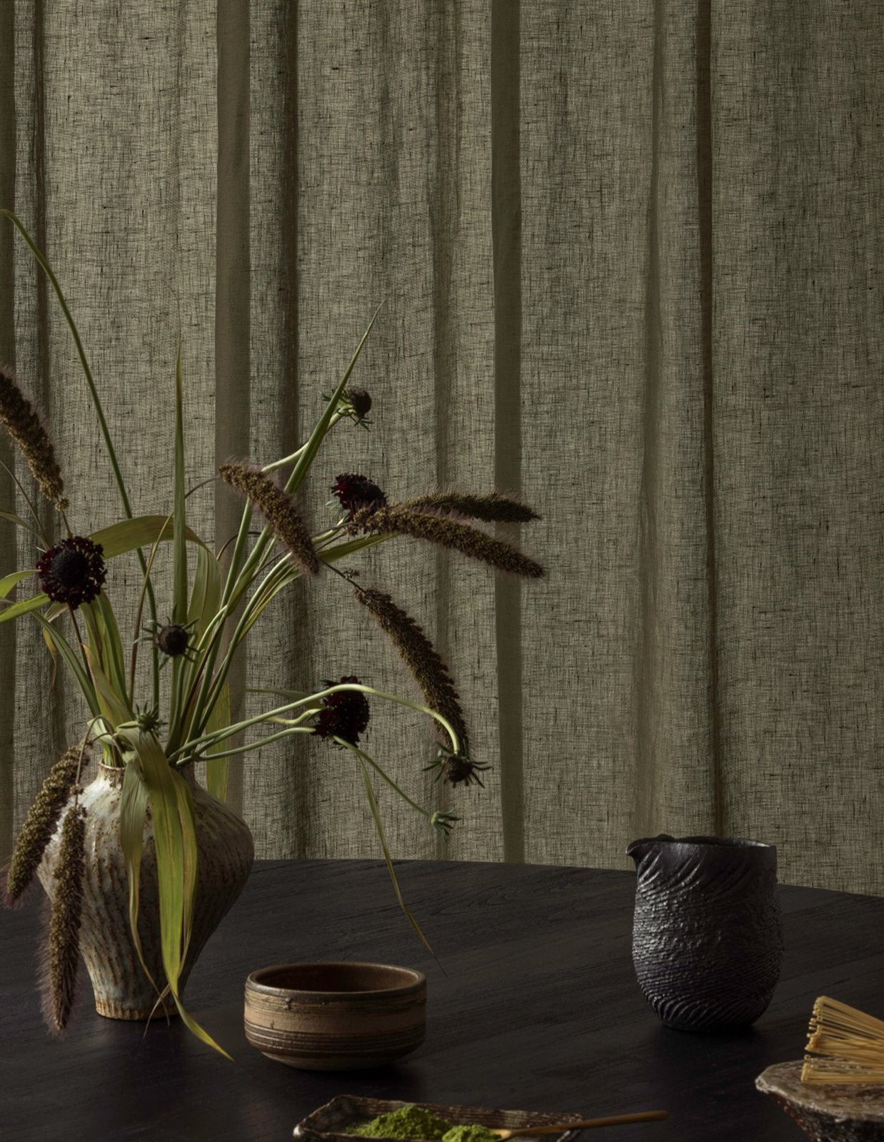 Kanji | Sheer Linen Curtains