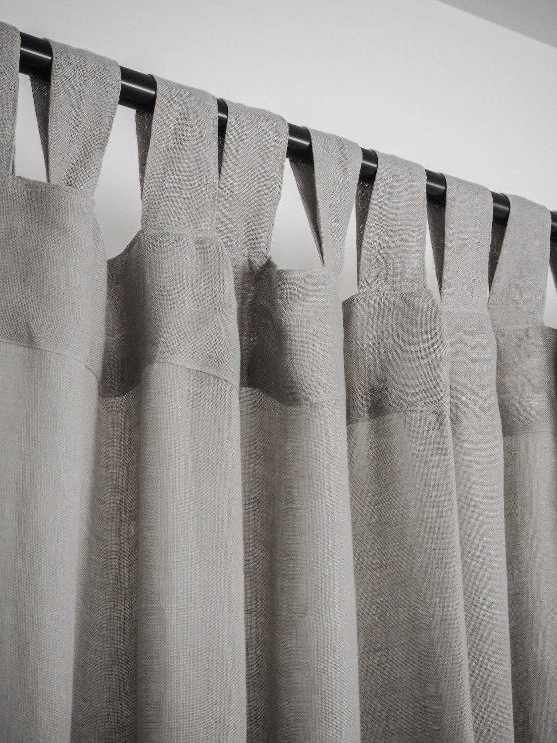 Sheer Linen Curtains | Smoke