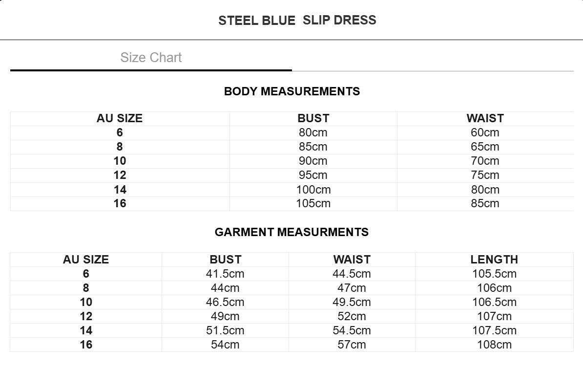 Glider Midi Dress - Steel Blue