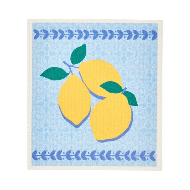 Swedish Dish Cloth - Lemons