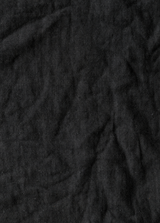 Linen Fabric | Black