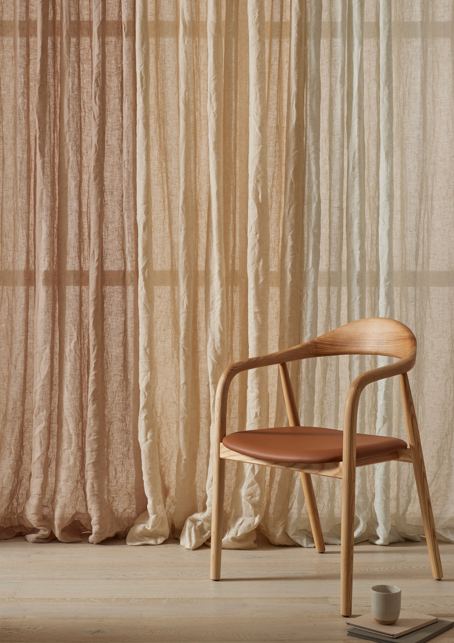 Breeze Crushed Linen Curtains