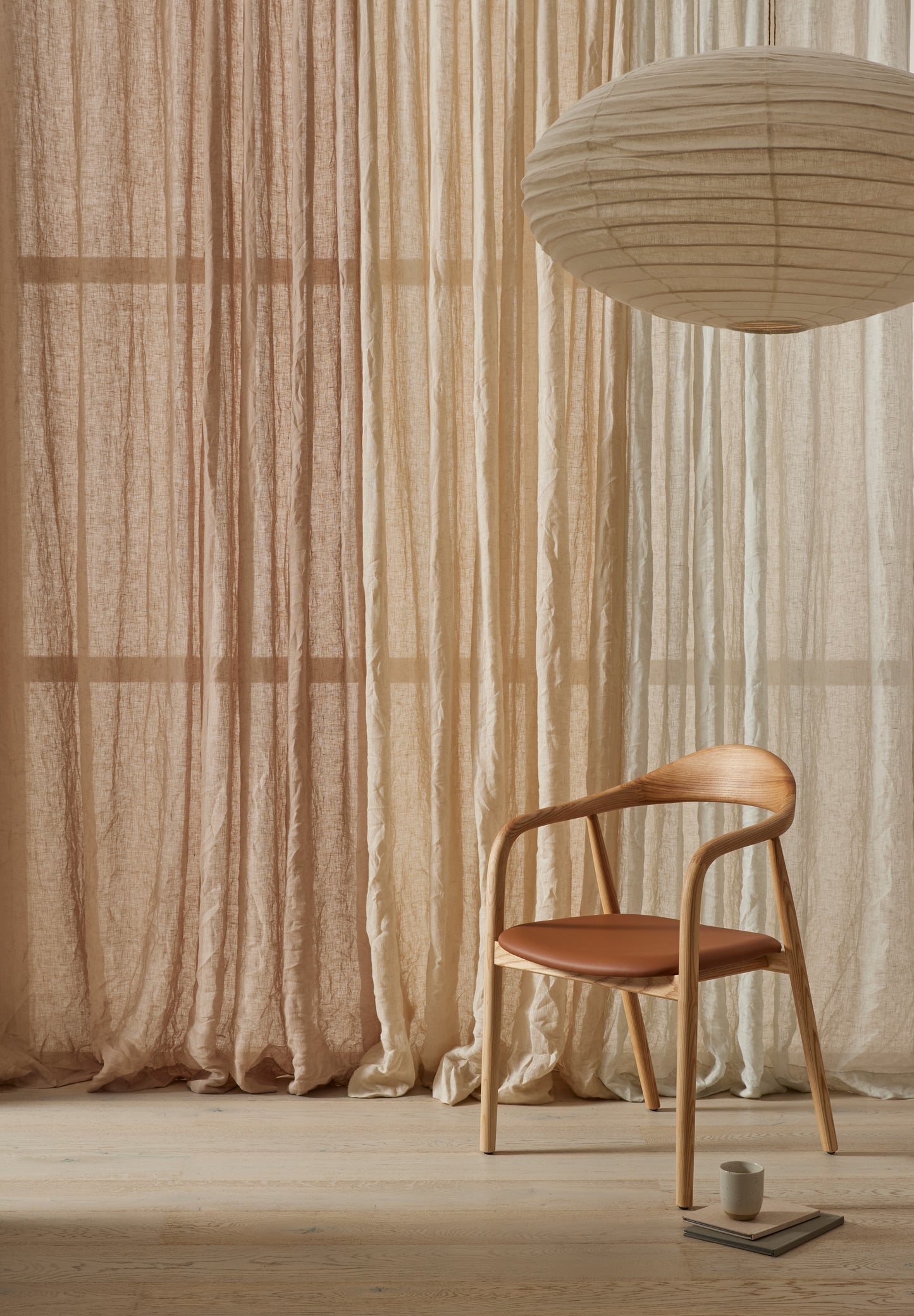 Breeze Crushed Linen Curtains