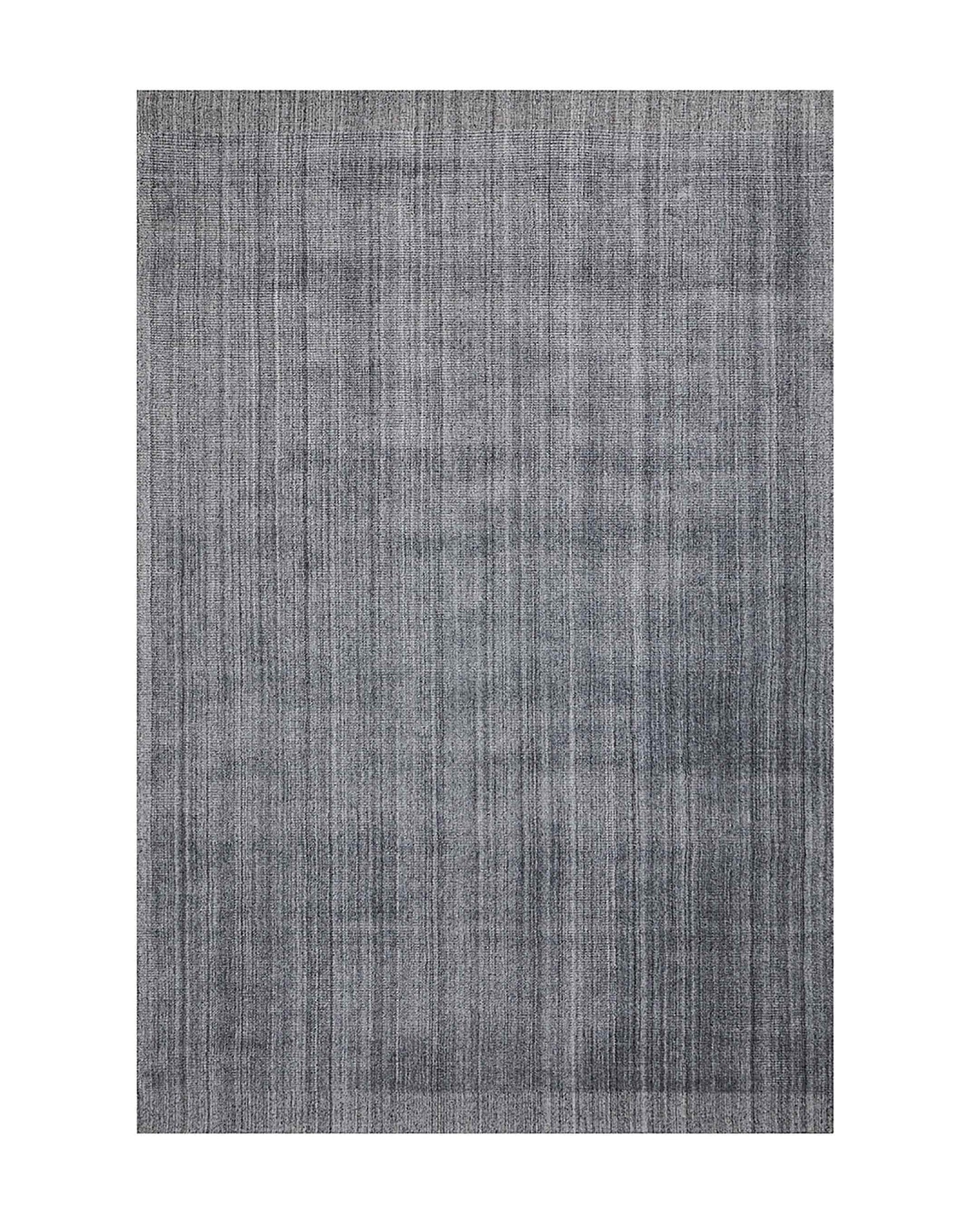 Travertine Floor Rug | Pewter