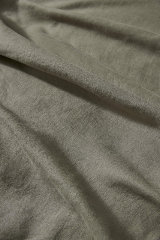 French Flax Linen Sheet Set - Caper