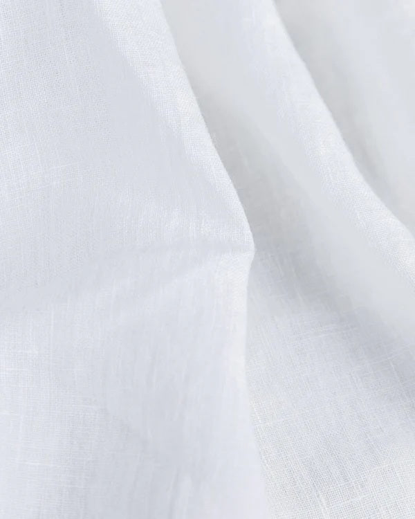 Linen Sheet Set | Pure White - Oeko-Tex®