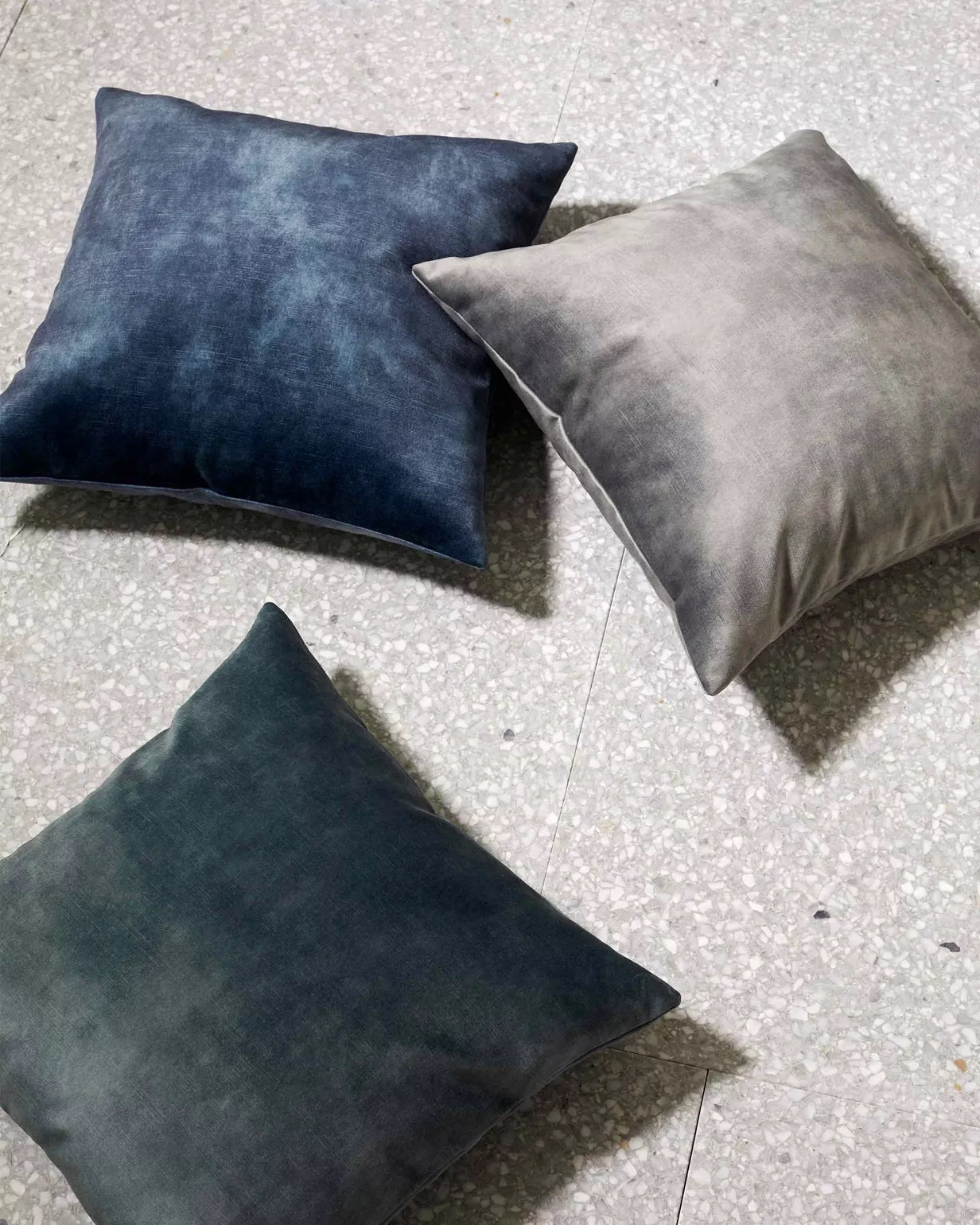 Velvet Cushion |  Aqua