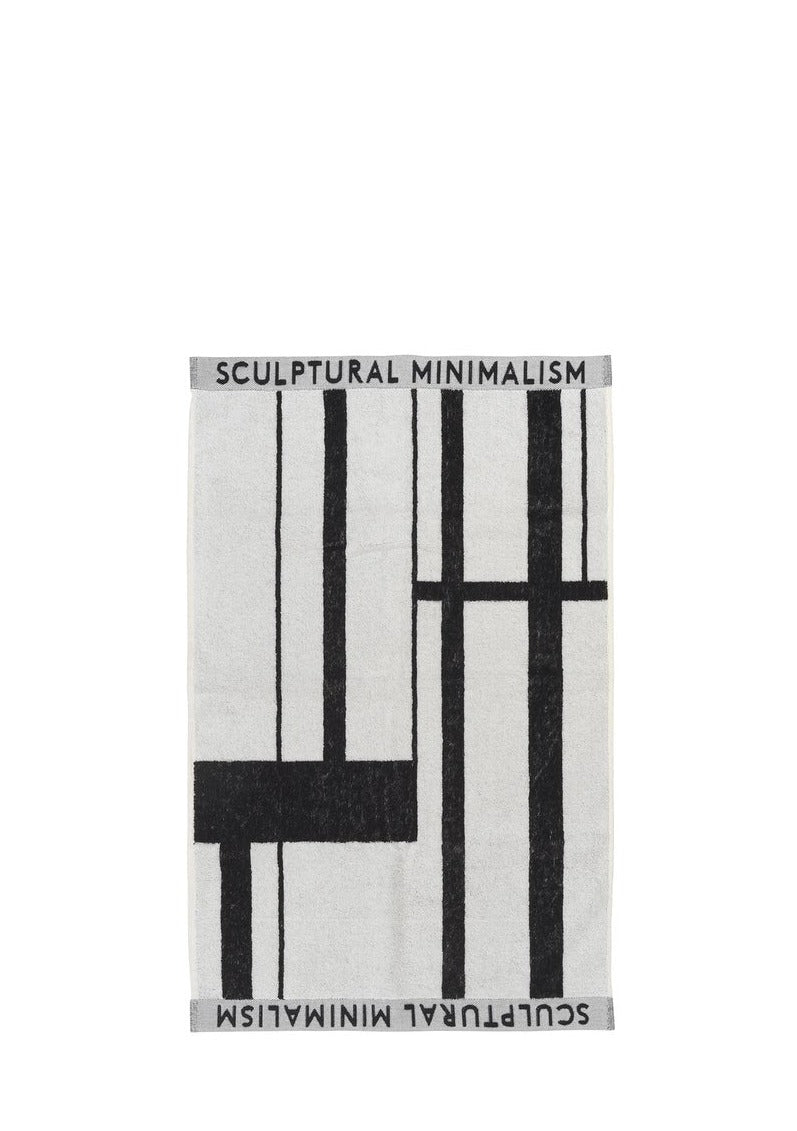 Minimal Hand Towel | Black & White