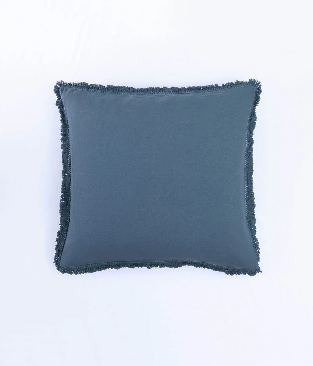 Linen Euro tassle Set | Bluestone