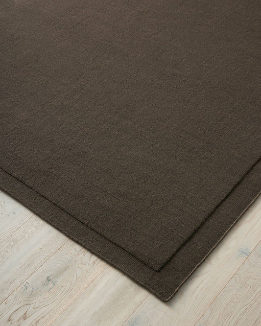 Wool Floor Rug - Fudge