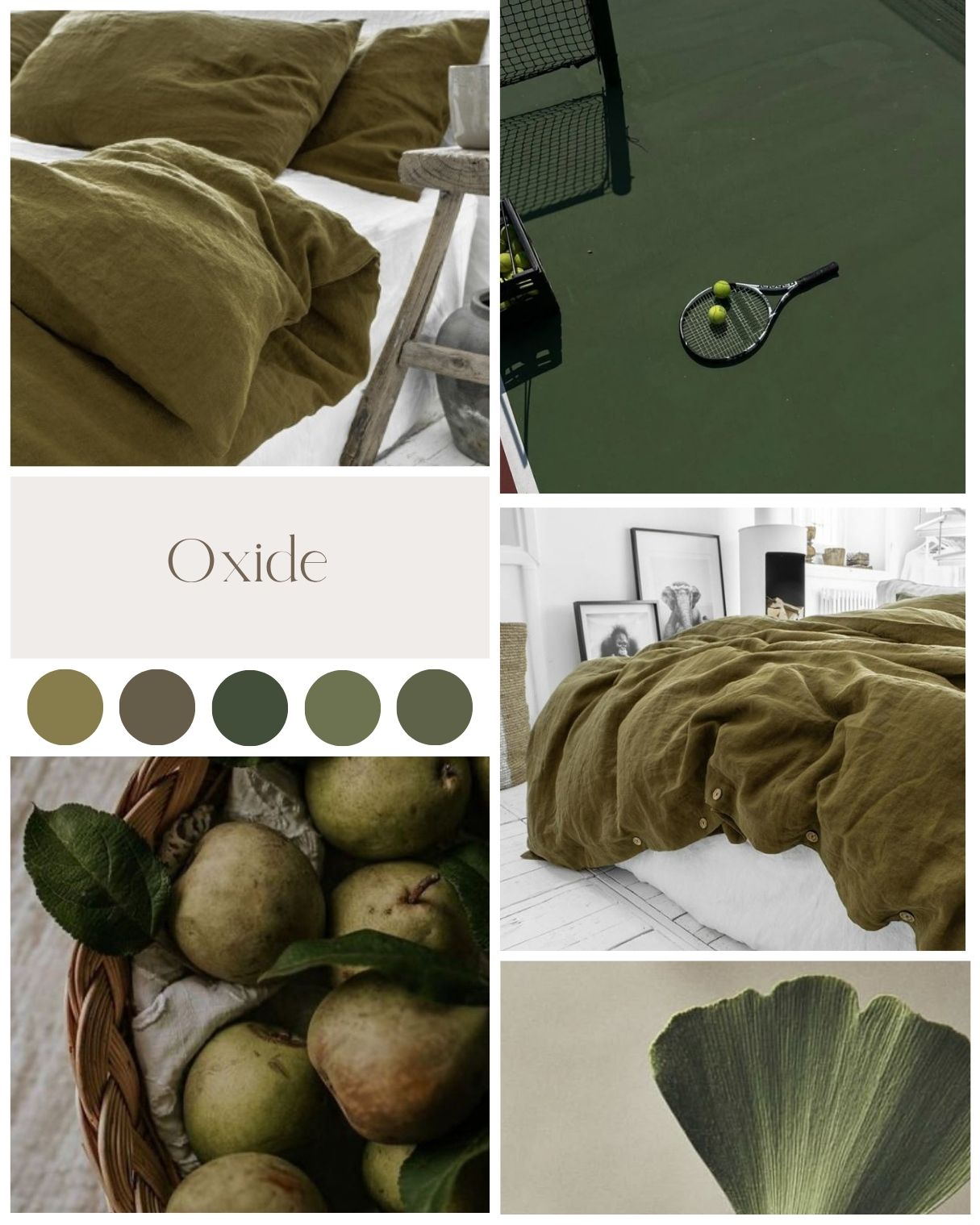 Linen Duvet Cover | Oxide