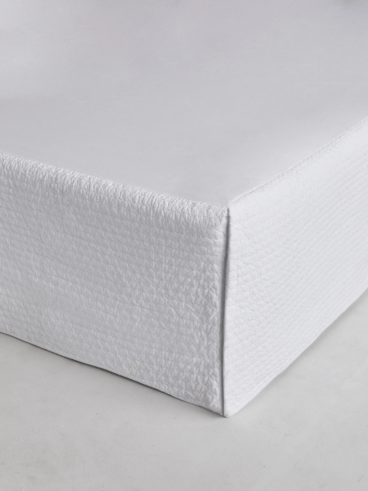 Aspen Pure Cotton Valance | White