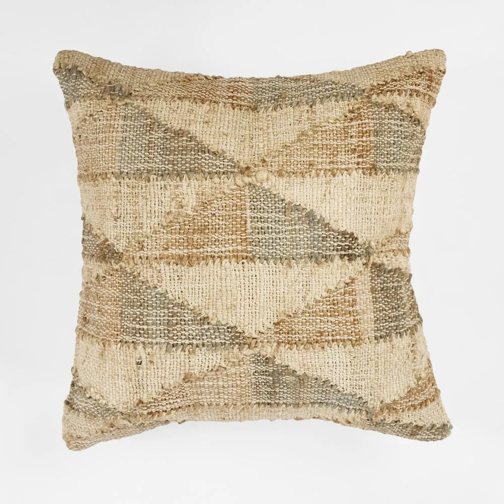 The Juniper Cushion Cover – Jute & Cotton