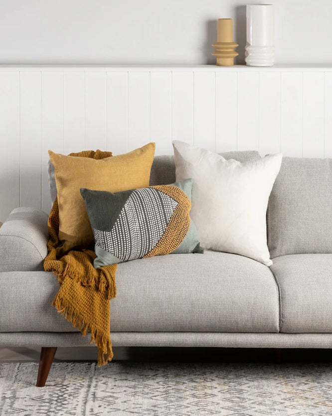 Pollock Cushion - Orche