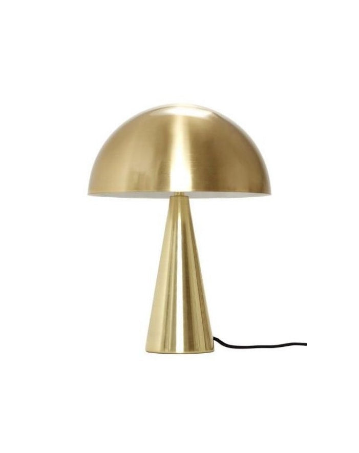 Mush Mini Table Lamp, Brass