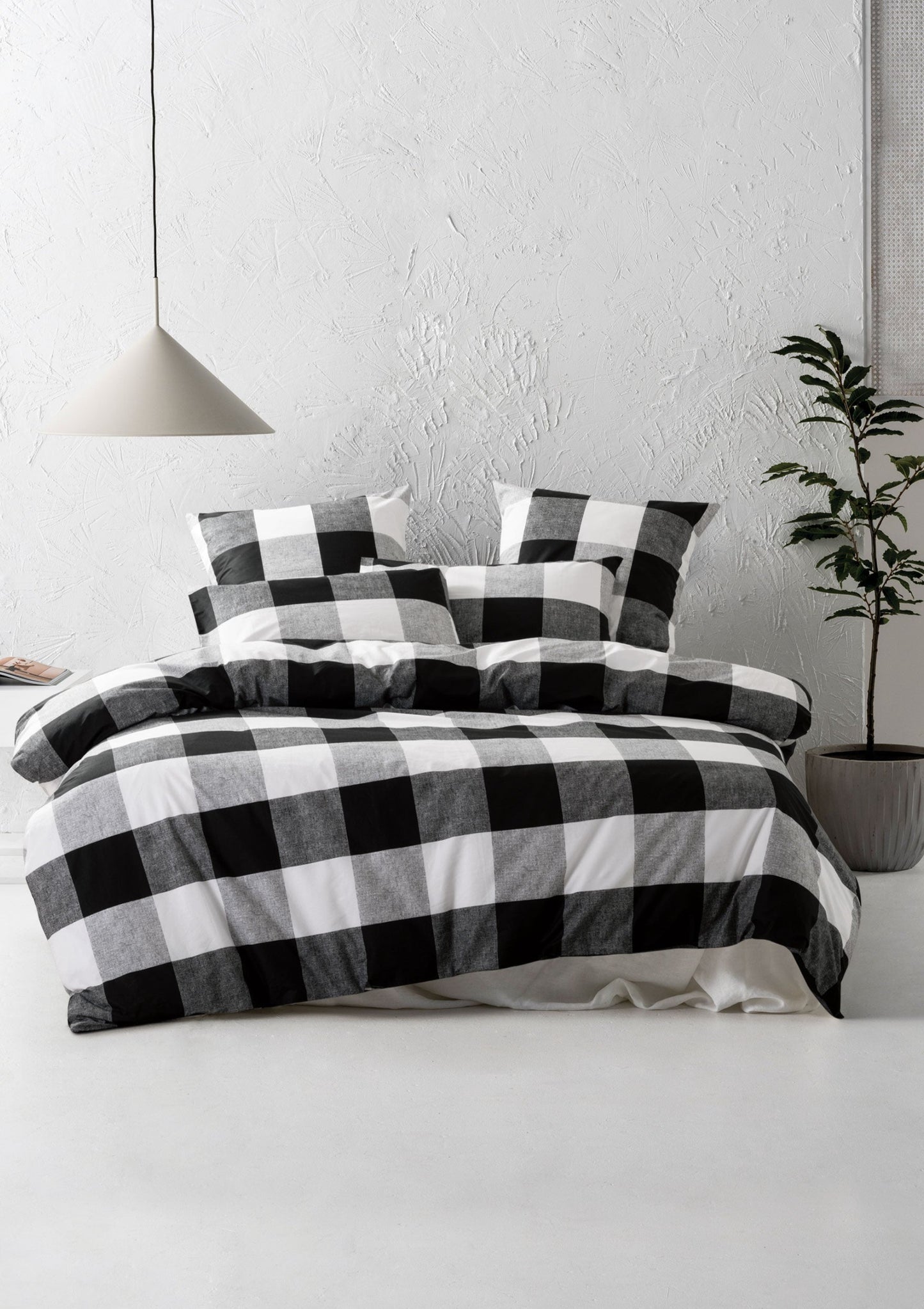 Aelia Duvet Cover Set | Black