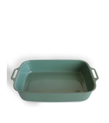 ENAMEL LASAGNE PAN Taragon - 33cm