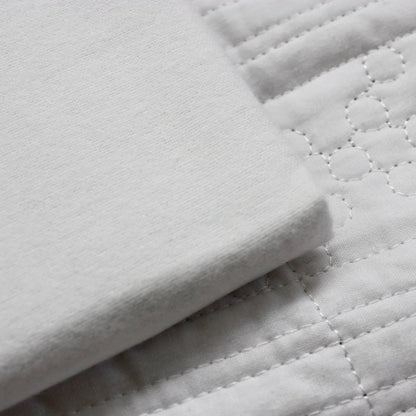 Luxe Flannelette Flat Sheet | White