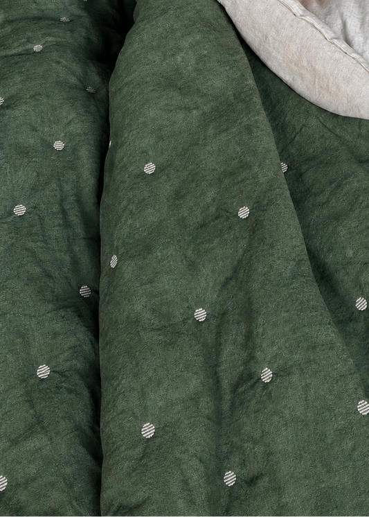 Linen Quilt | Forest | Made in Italy