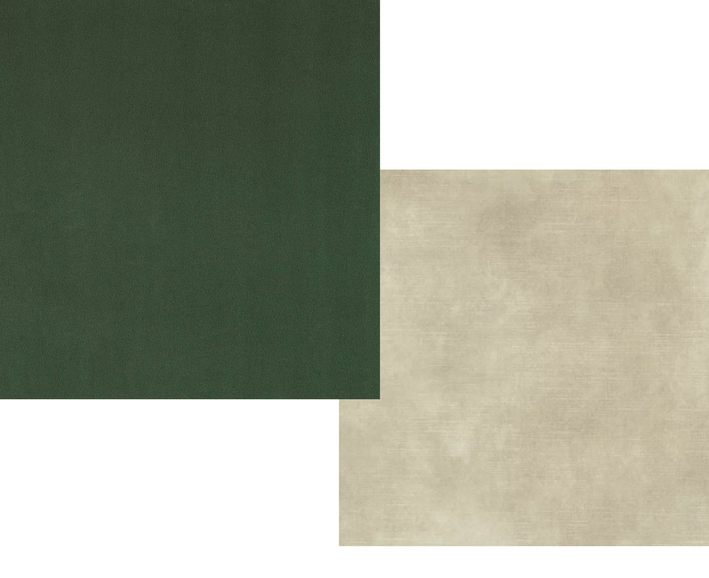 Piped Edge Headboard | Upholstered Bedhead Forest Green