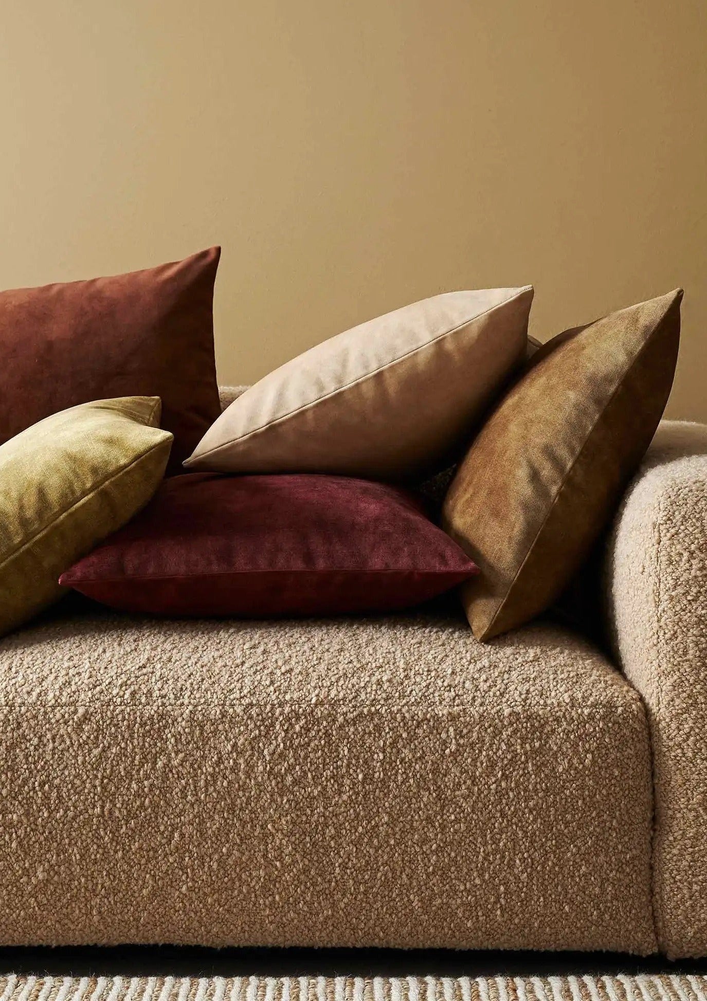 Velvet Cushion | Cinnamon