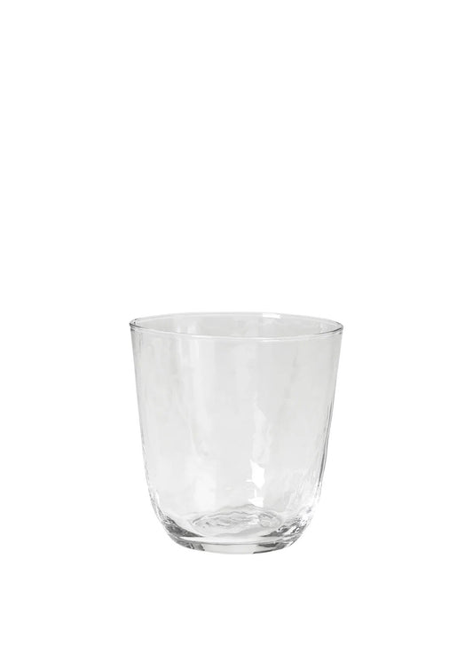 Hammered Tumbler Clear