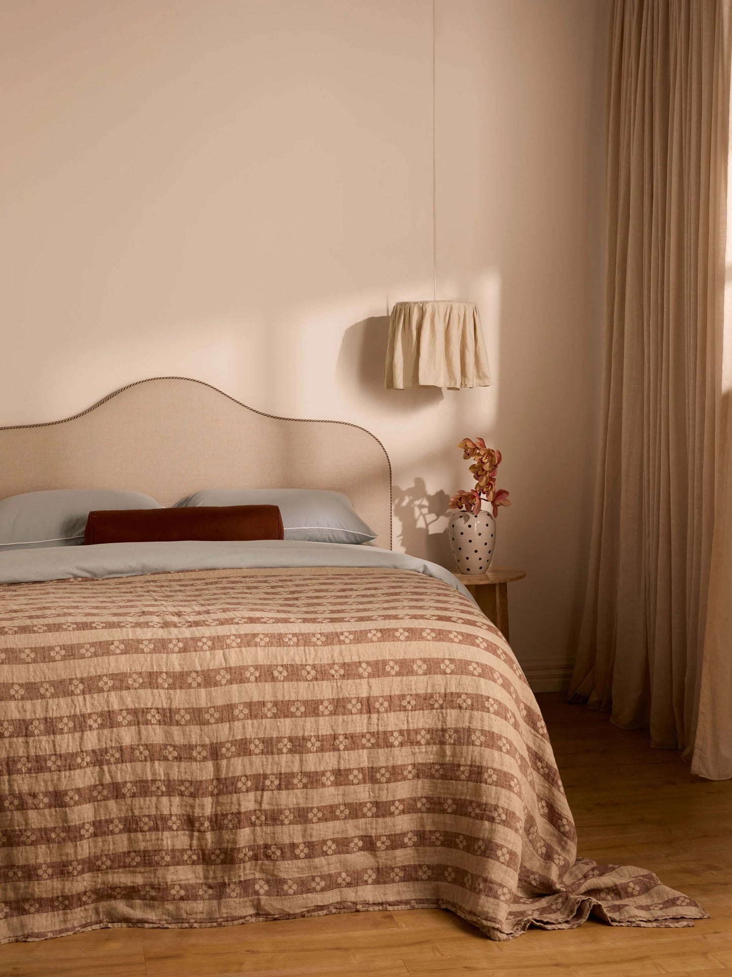 Colette Heavy Linen Bedcover