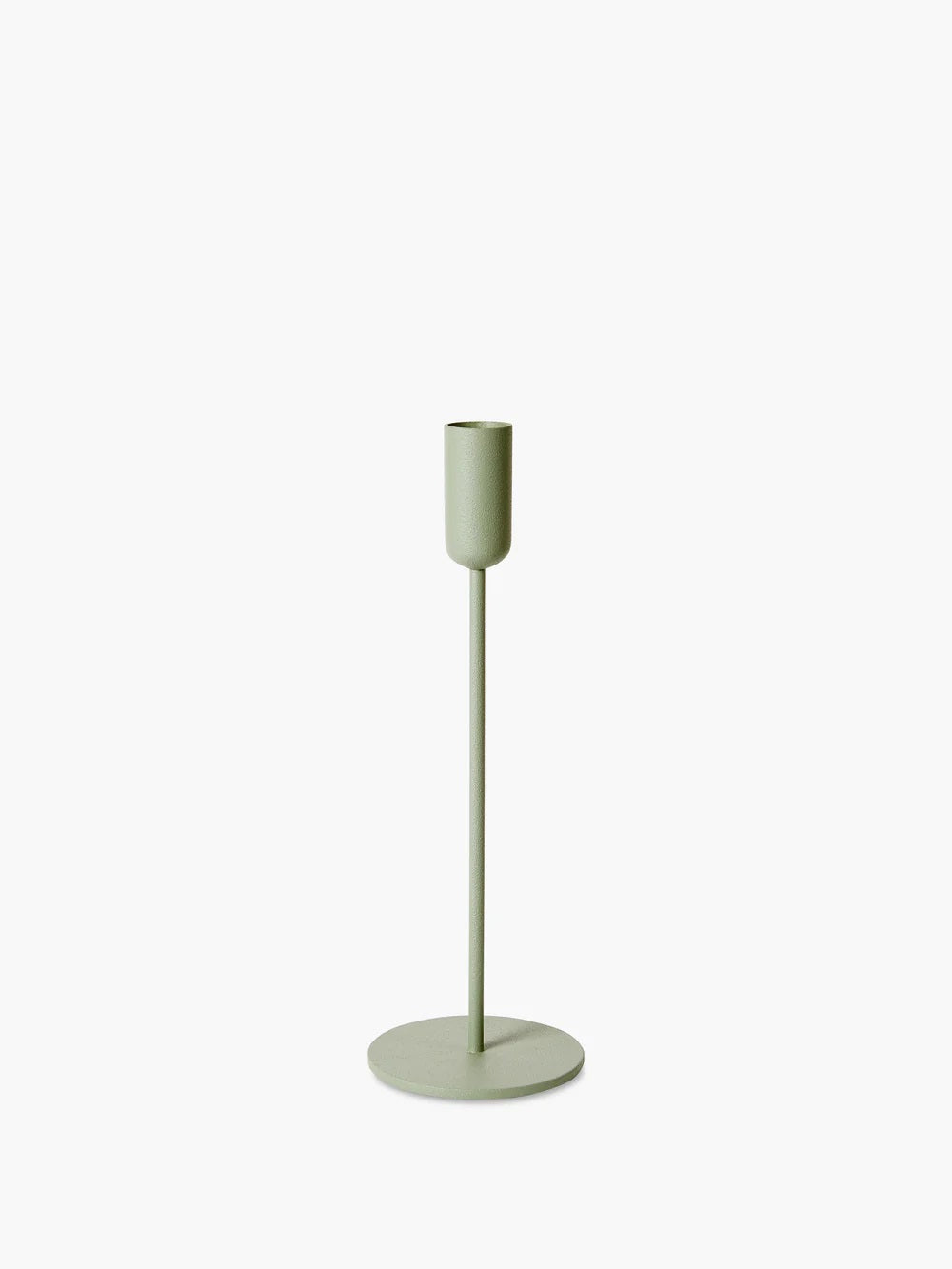 Single Candle Holder | Sage