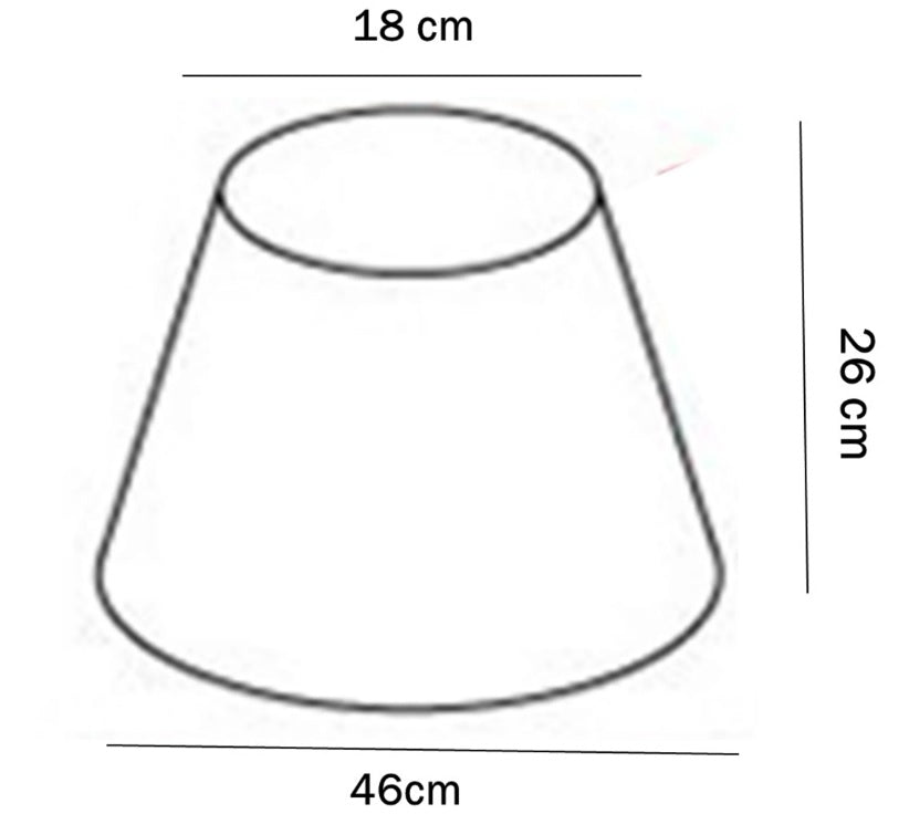 Oatmeal Lampshade | 46cm