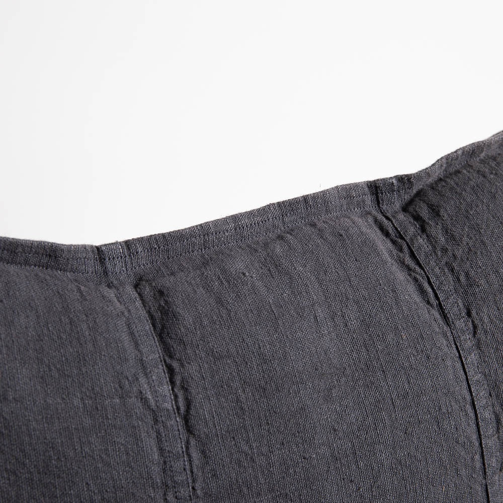 Linen Lumbar Cushion | Midnight - 120cm