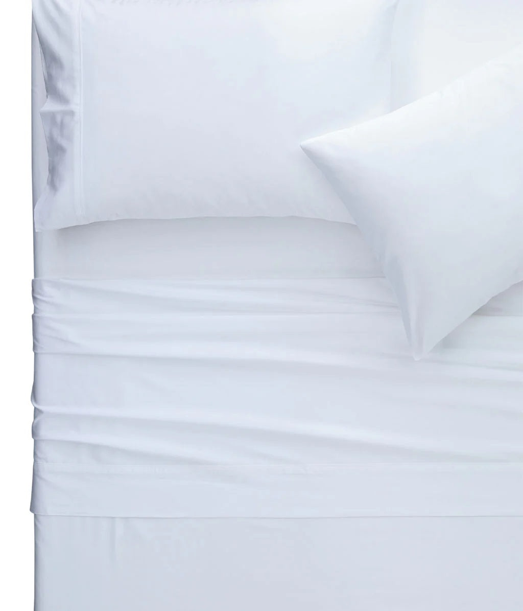 LUXURY Sateen 500TC Sheet Set | Pure White