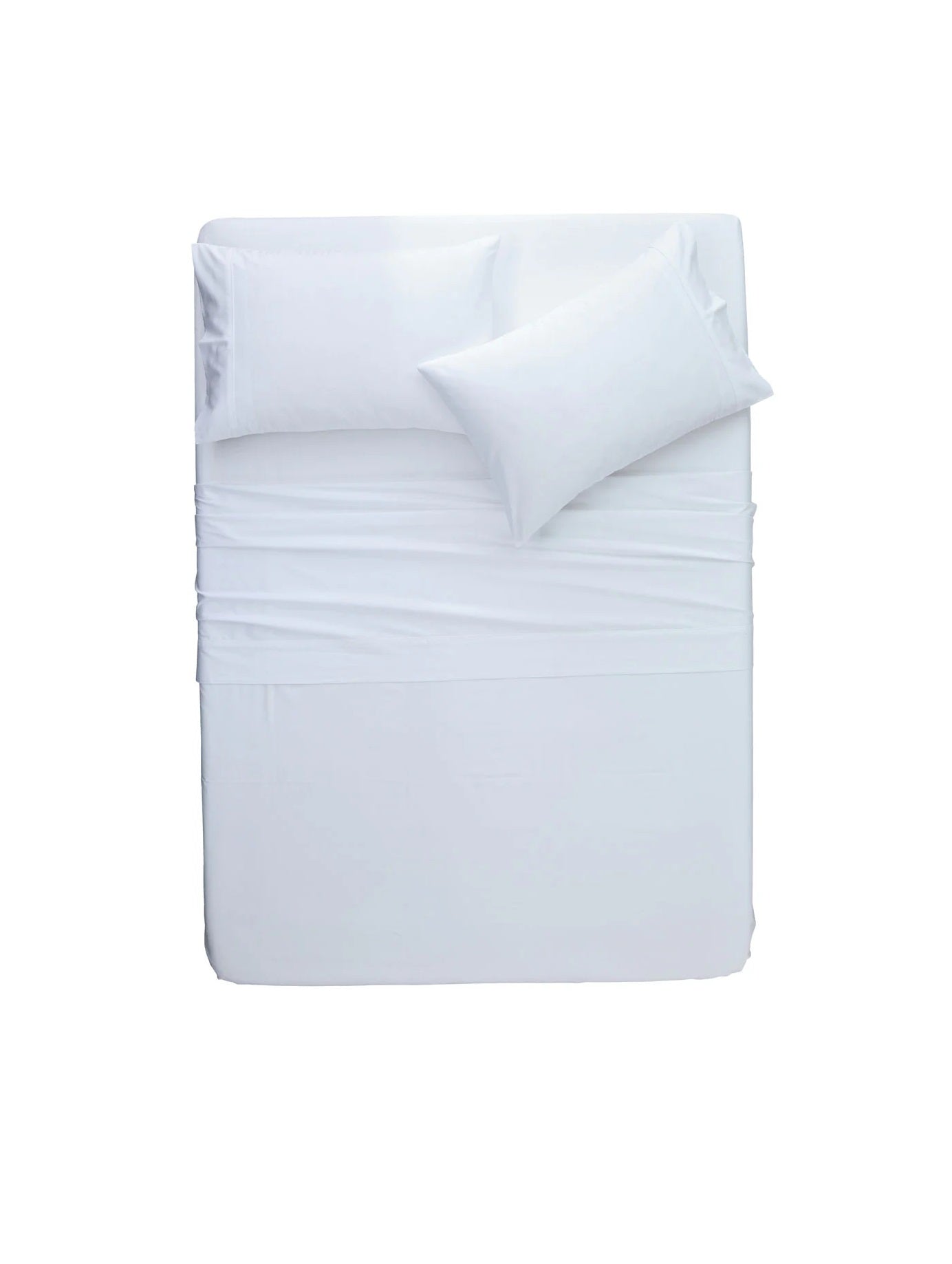 LUXURY Sateen 500TC Sheet Set | Pure White