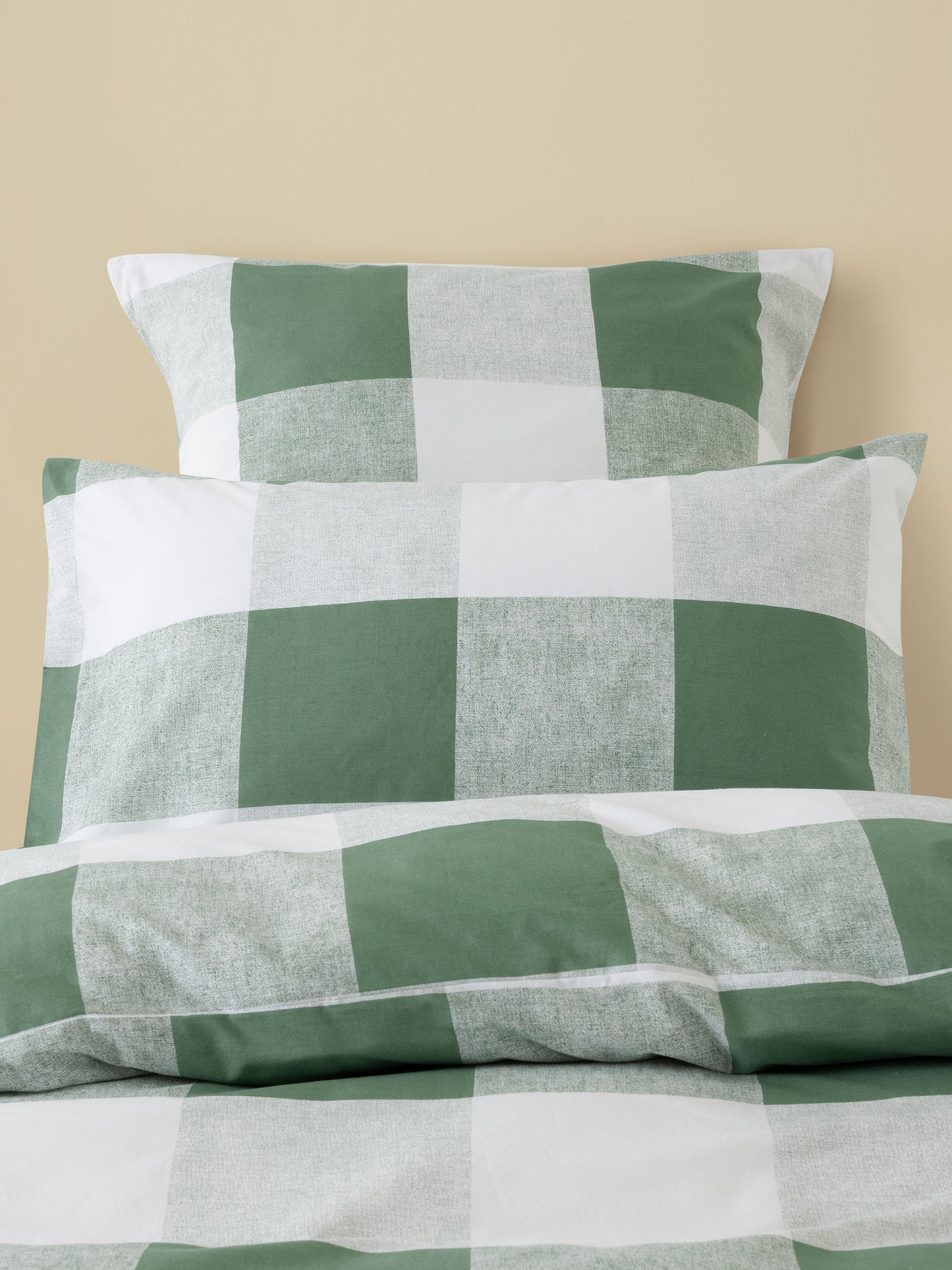Aelia Duvet Cover Set | Moss
