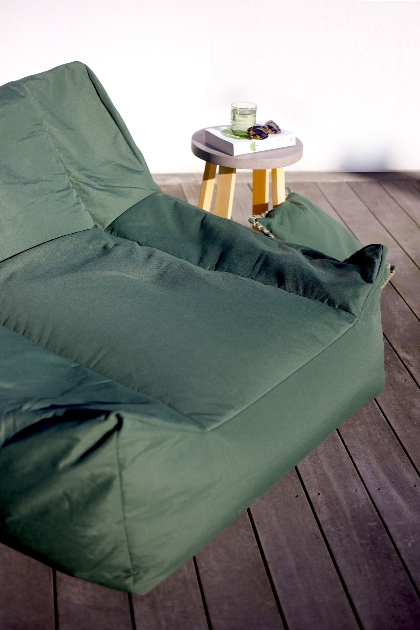 Outdoor Bean Bag Lounger - Olive
