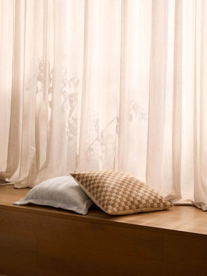 Heavy Linen Cushion - Sky