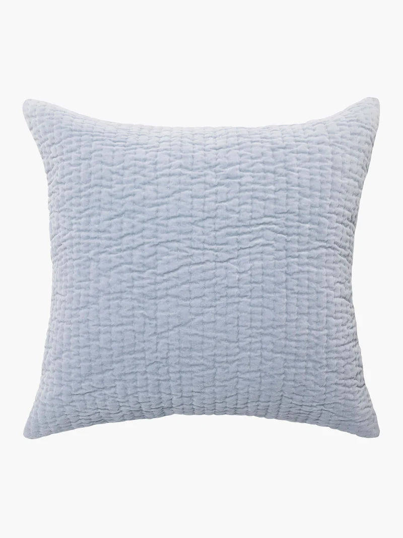 Velvet Pillowcases | Sky