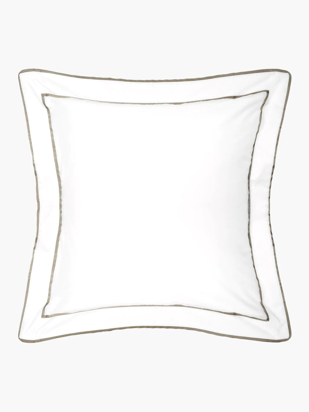 Egyptian Cotton Grosgrain Pillowcases | Olive